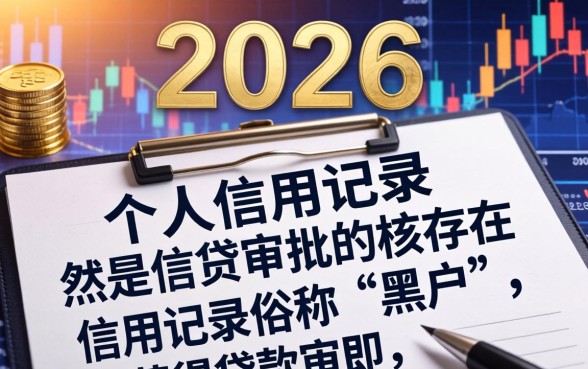 黑户2026年必下款的小额贷款口子有哪些