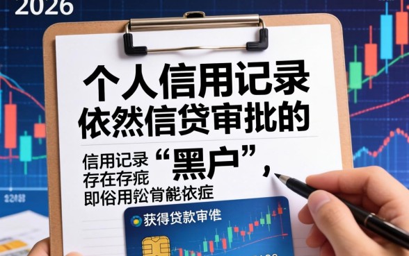 黑户2026年必下款的小额贷款口子有哪些