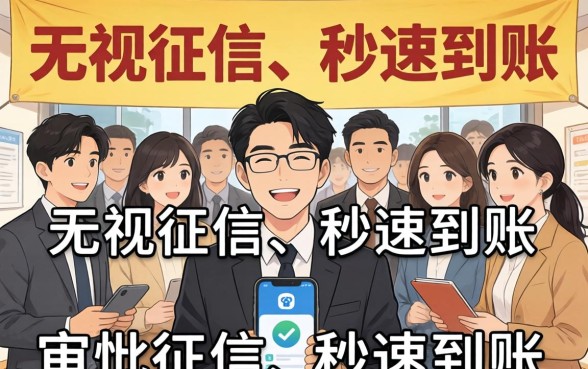 2026年无视征信秒下款的口子真实存在吗