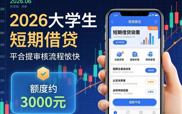 大学生贷款3000元秒到账的平台有哪些