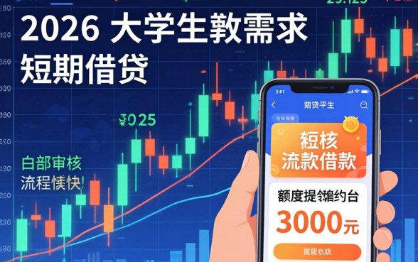大学生贷款3000元秒到账的平台有哪些
