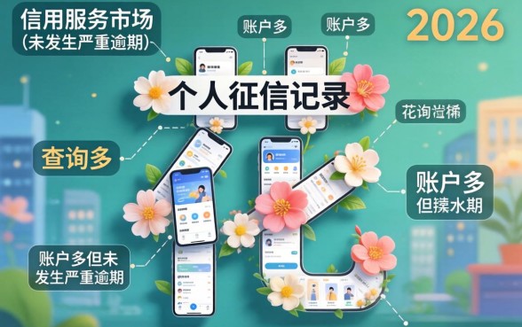 2026征信花还能下款的口子有哪些