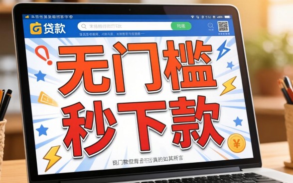 真的存在无门槛秒下款的口子吗