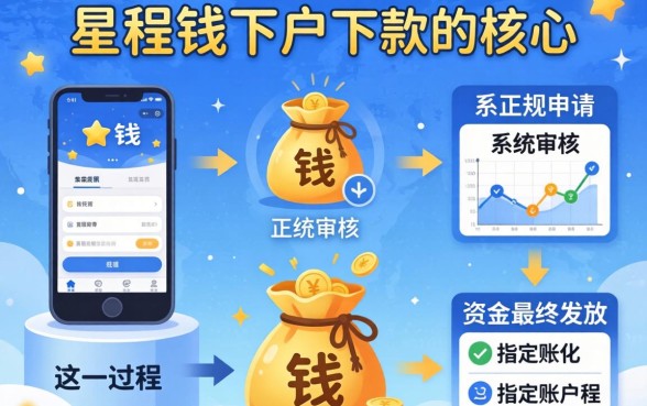 星星钱袋下户下款是如何操作的