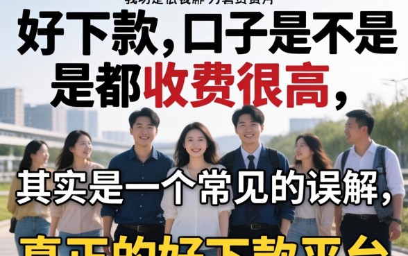 好下款的口子是不是都收费很高