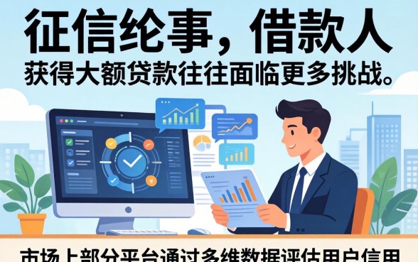 没有征信记录也能借到大额贷款