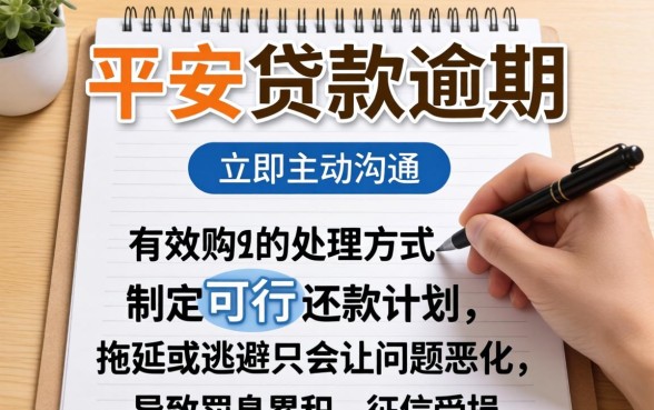 平安贷款逾期处理最佳方案是什么