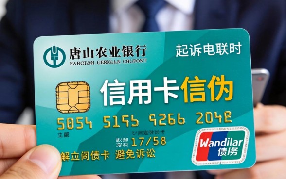 唐山农业银行信用卡起诉电联是真的吗