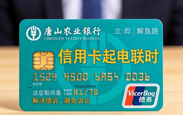 唐山农业银行信用卡起诉电联是真的吗