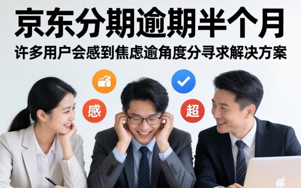 京东分期逾期半个月怎么补救