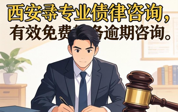 西安市债务逾期律师免费咨询