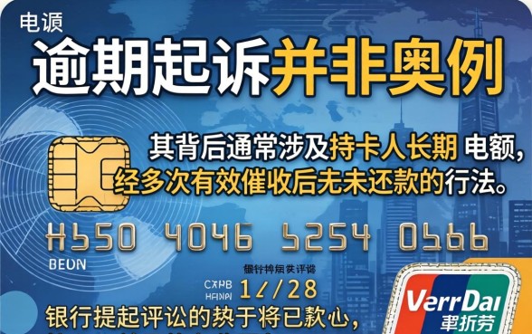 信用卡逾期起诉案例有哪些