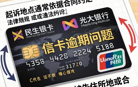 民生信用卡逾期哪里起诉光大