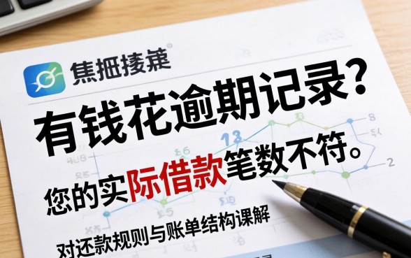 解析有钱花逾期与借款笔数差异原因