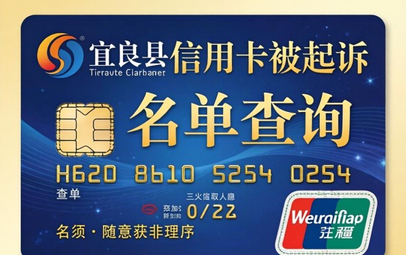 宜良县信用卡逾期被起诉名单如何查询