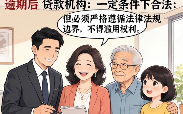 网贷逾期催收联系家人是否合规