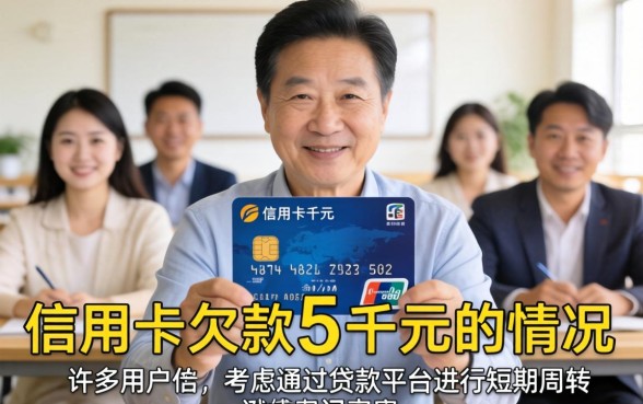 欠信用卡5千块钱不还怎么办