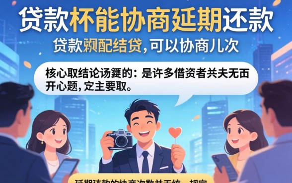 网贷延期还款最多可以申请几次