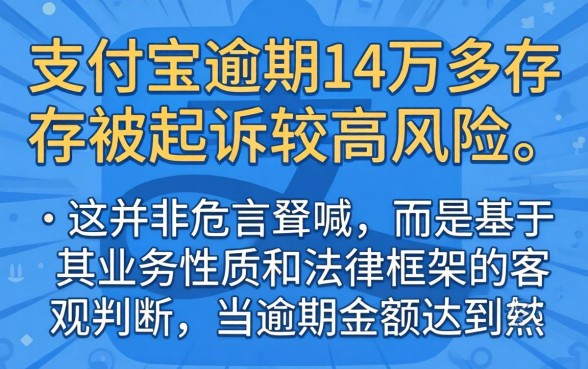 逾期14万多久会被起诉强制执行