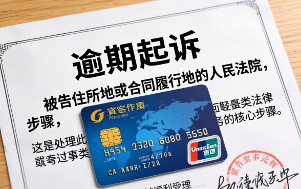 信用卡逾期起诉文件寄哪里