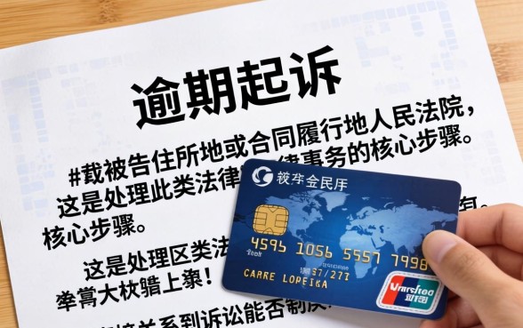 信用卡逾期起诉文件寄哪里