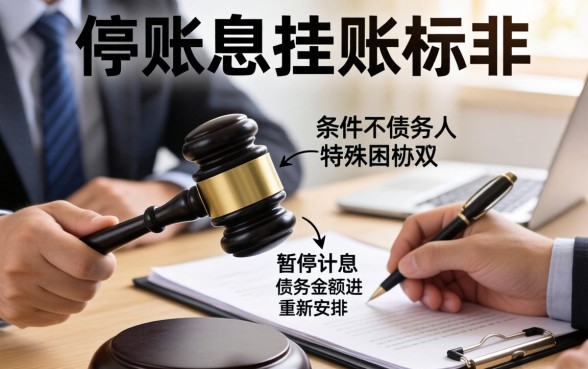 哪些法律支持停息挂账的规定
