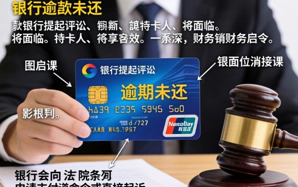 逾期未还信用卡被起诉会有什么后果