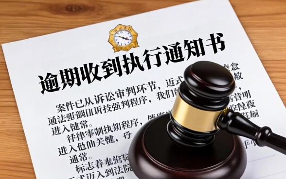 逾期收到执行通知书是第几步