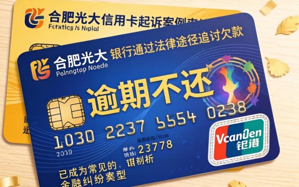 合肥光大信用卡起诉案例分享