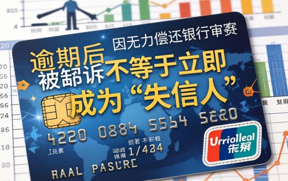 信用卡逾期被起诉后果及应对方法