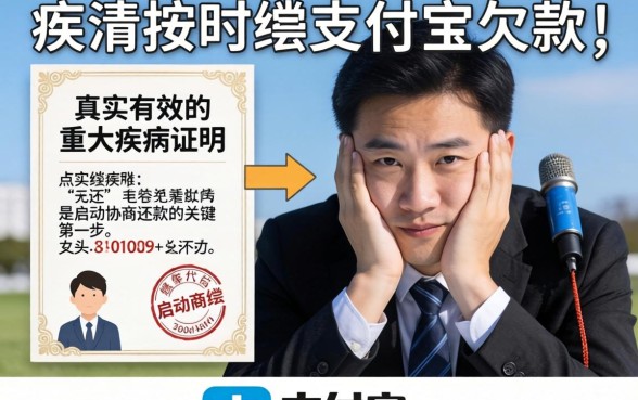 支付宝协商还款重大疾病证明需要什么材料