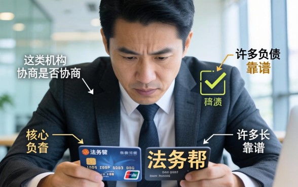 找法务协商信用卡债务真的可靠吗