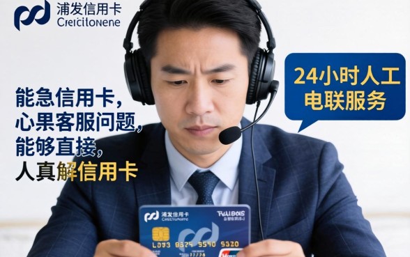 如何快速接通浦发信用卡人工服务