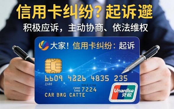 信用卡纠纷被起诉协商怎么办