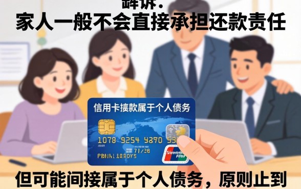信用卡被起诉对家人有影响吗怎么解决