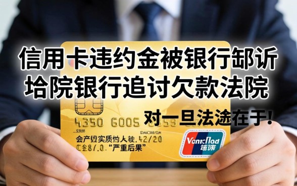 信用卡违约金法院起诉有用吗