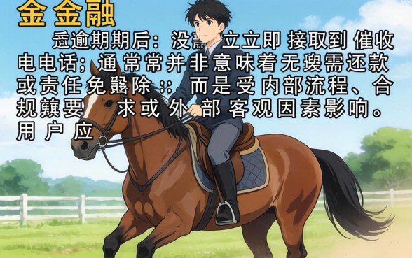 马上金融逾期不打电话催收是怎么回事