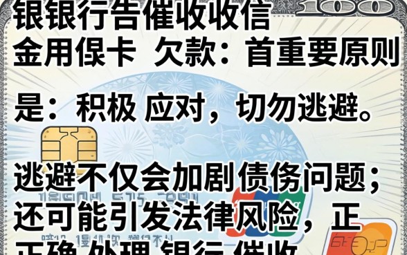 银行催收信用卡的钱怎么处理