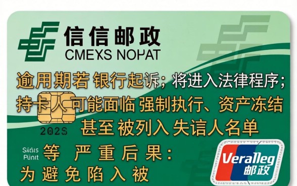 邮政信用卡逾期被起诉后果及应对方法
