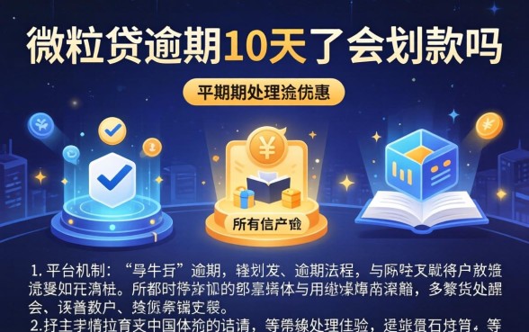 微粒贷逾期10天会自动扣款吗