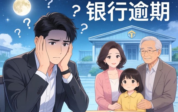 梦见家人银行要逾期怎么回事