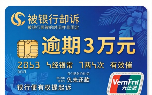 信用卡逾期1万多久会被起诉