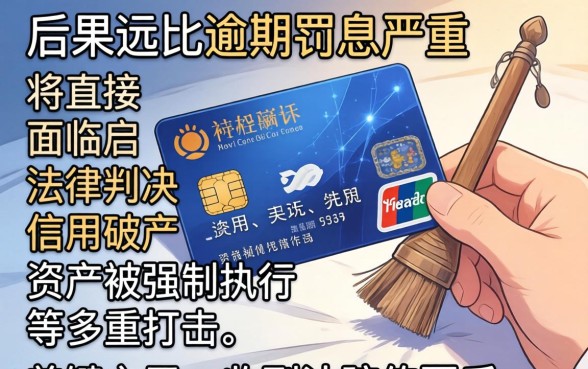 信用卡逾期被起诉的后果是什么