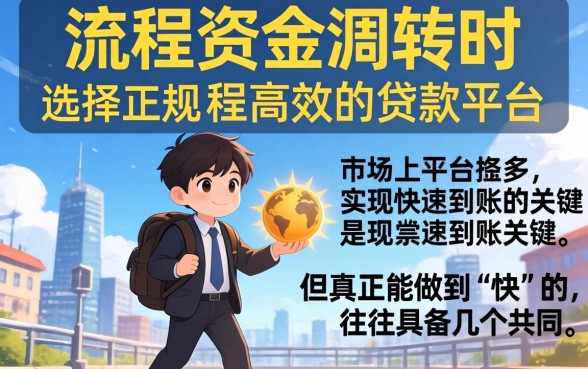 哪个贷款平台能让我快速到账