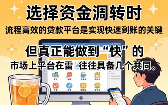 哪个贷款平台能让我快速到账