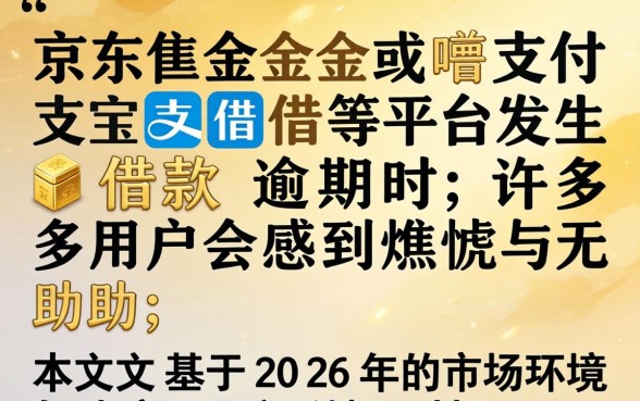 京东与支付宝借款逾期怎么办