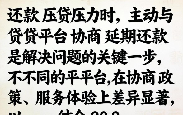 还款还不上怎么协商延期还款