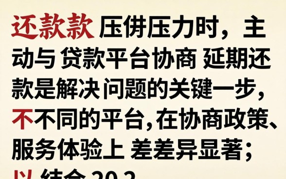 还款还不上怎么协商延期还款