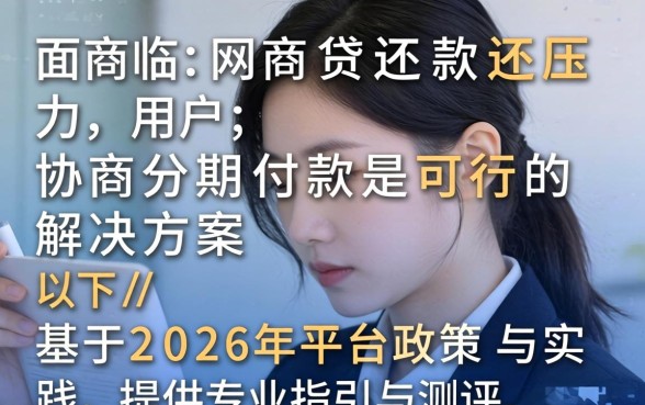 网商贷分期付款协商技巧有哪些