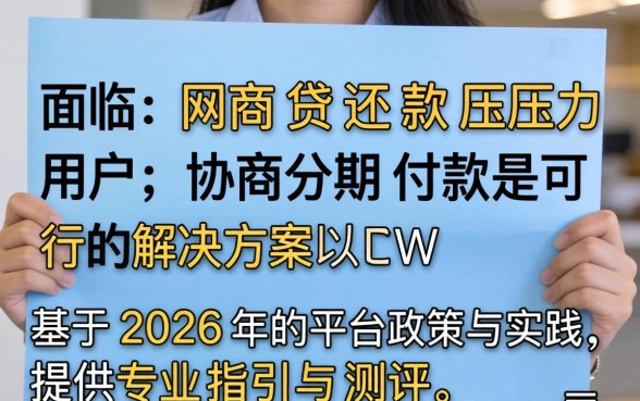 网商贷分期付款协商技巧有哪些